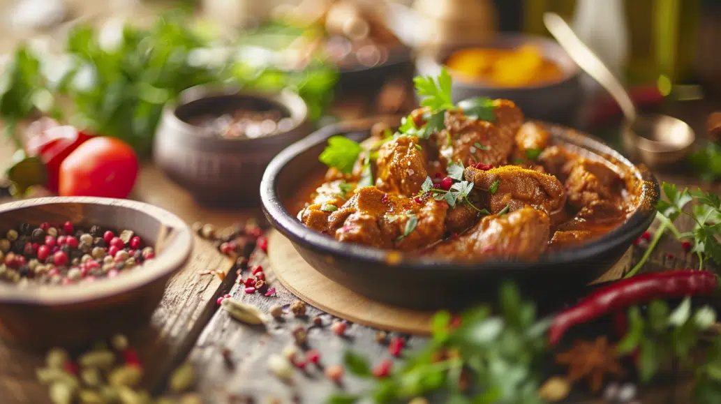 curry or a spiced roast