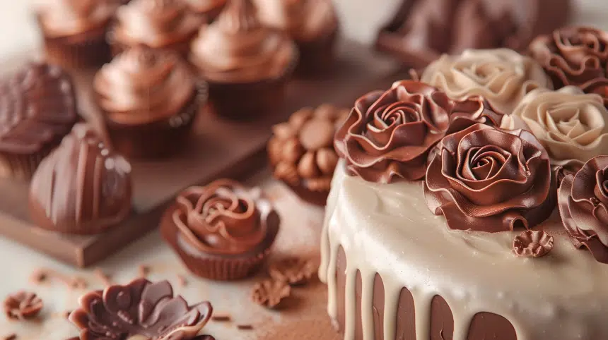 Dessert decoration terminology
