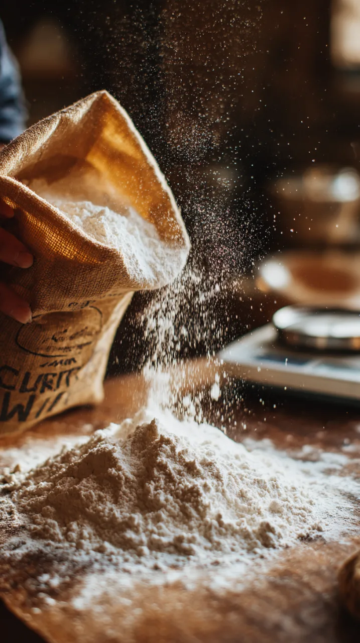 how to measure flour