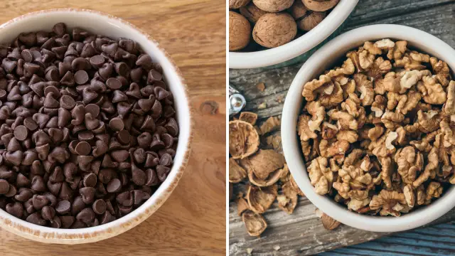 chocolate chips or walnuts