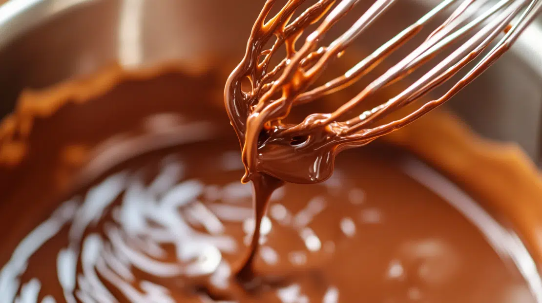 melting chocolate using a double boiler