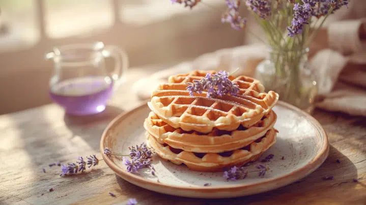 recipe for waffles without eggs