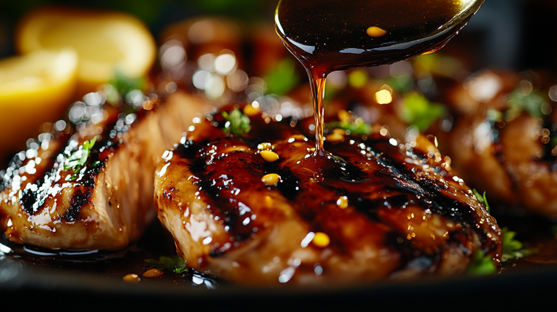 soy glazed grilled chicken