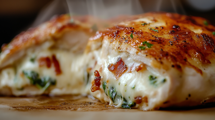 Cream cheese stuffed chicken recipe