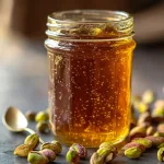 homemade pistachio syrup