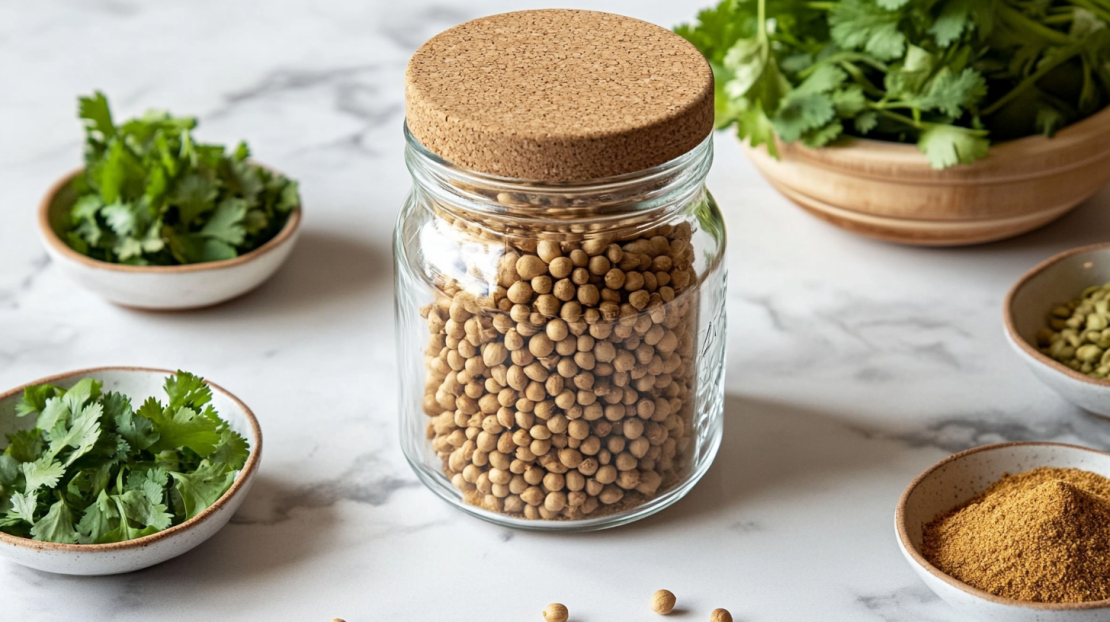 how to store coriander