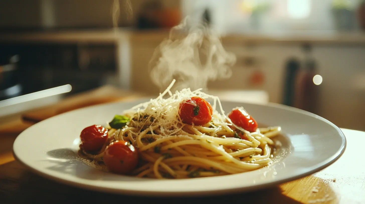 lemon pesto pasta