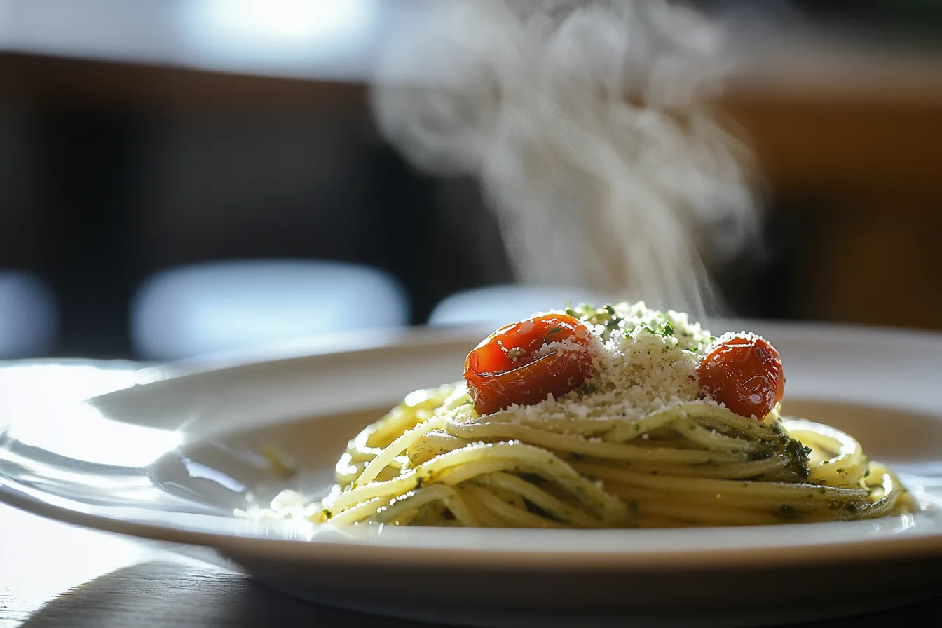 lemon pesto pasta recipe