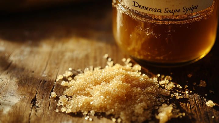Demerara simple syrup