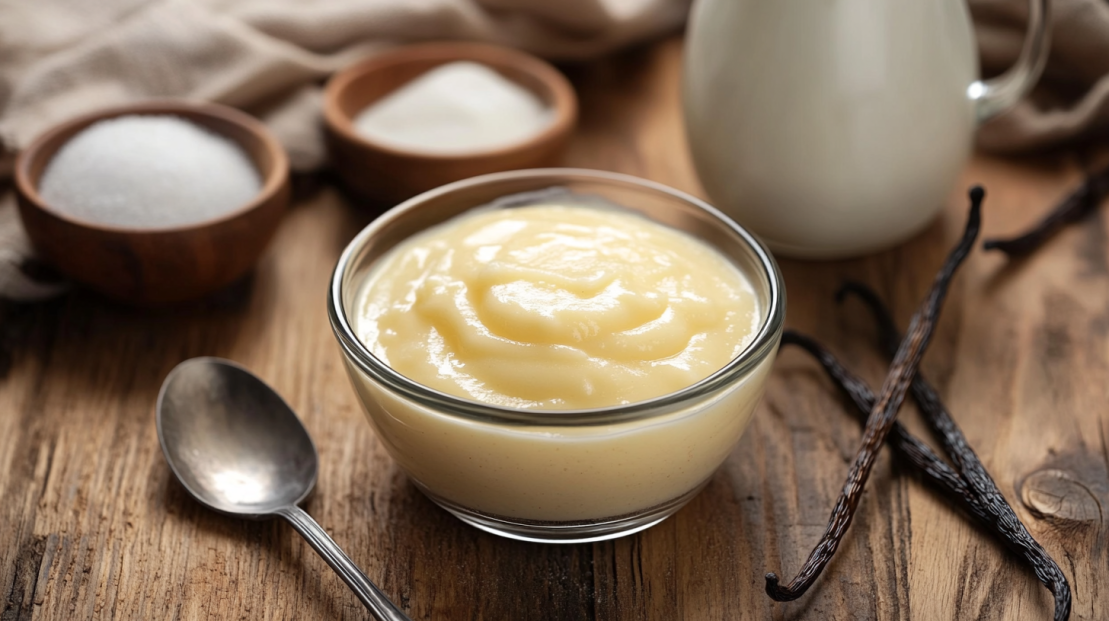 simple vanilla pudding