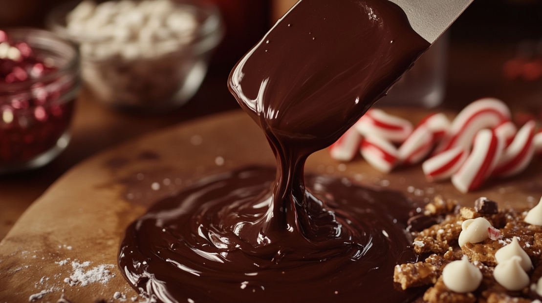 making smooth melted chocolate