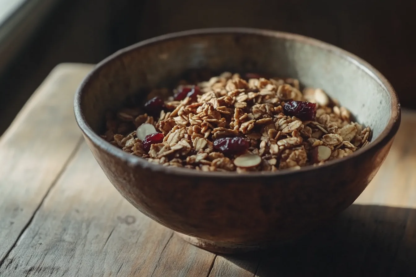 delicious homemade granola recipe