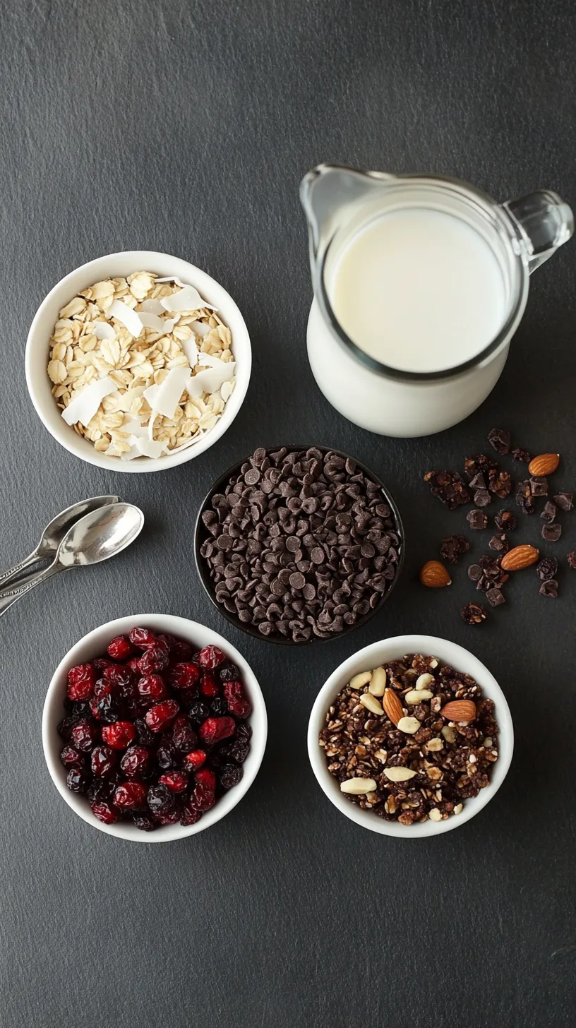 different granola variations