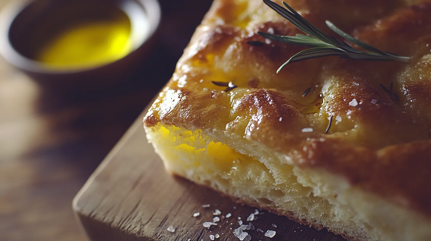 homemade focaccia recipe