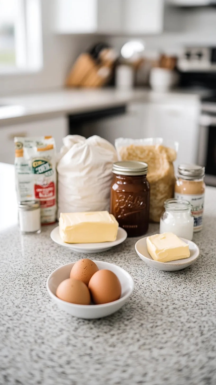 ingredients for churro crepes
