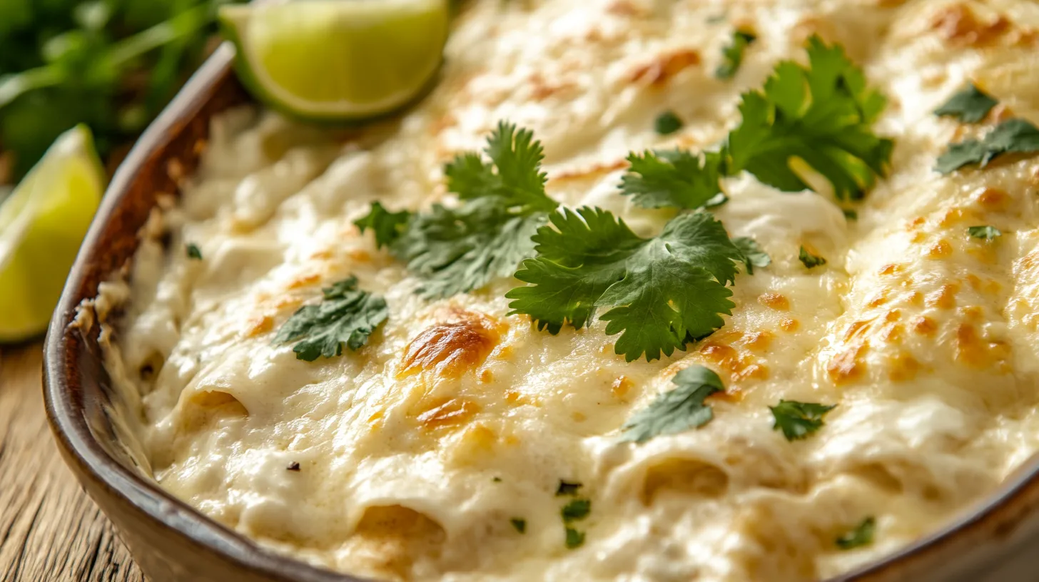 Sour Cream Chicken Enchiladas