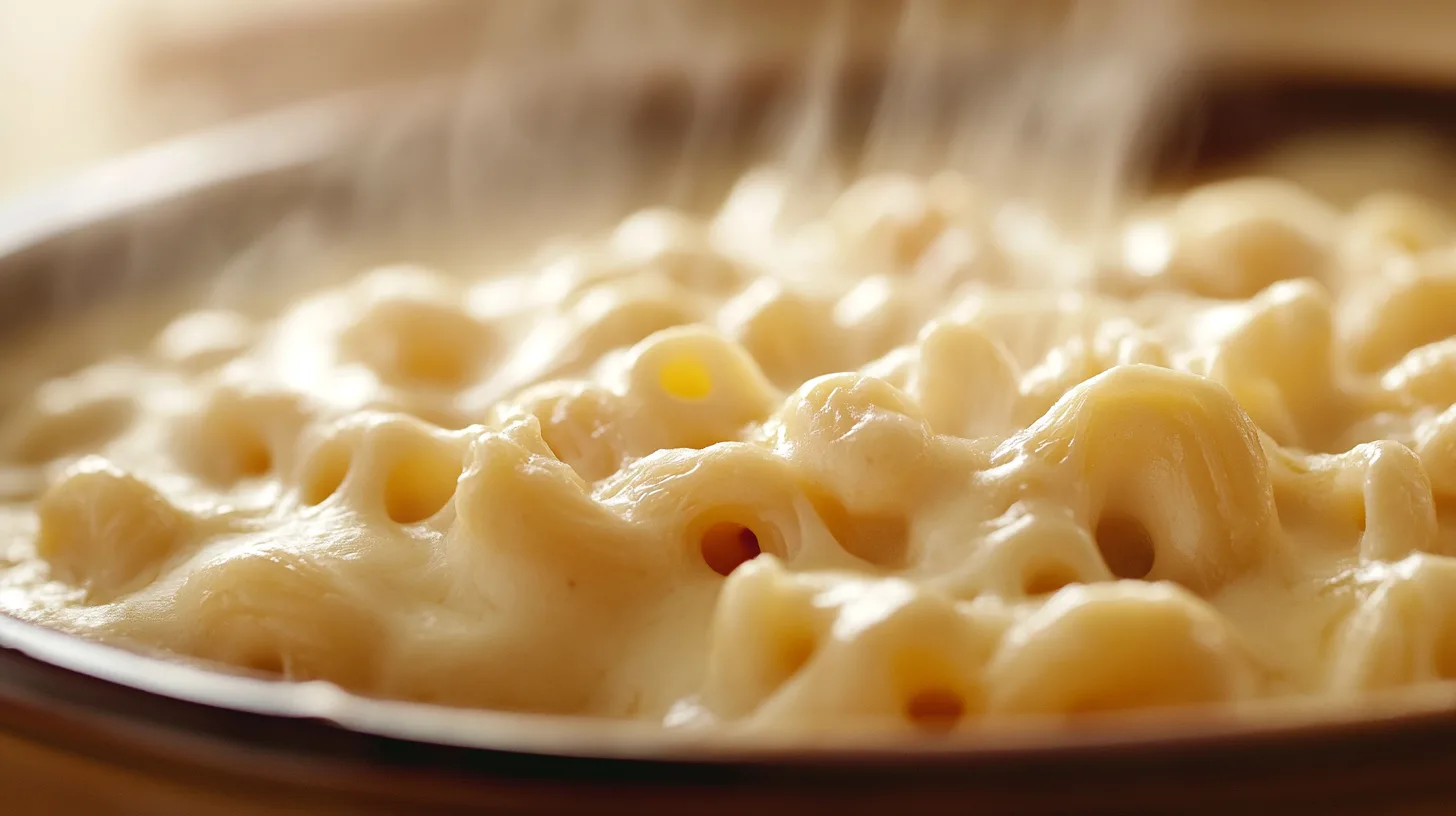 creamy crock pot macaroni and cheese