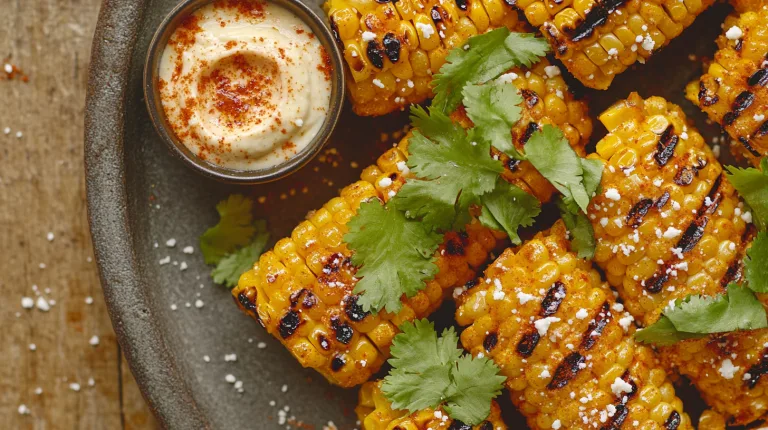 Grilled Chili Lime Corn Ribs