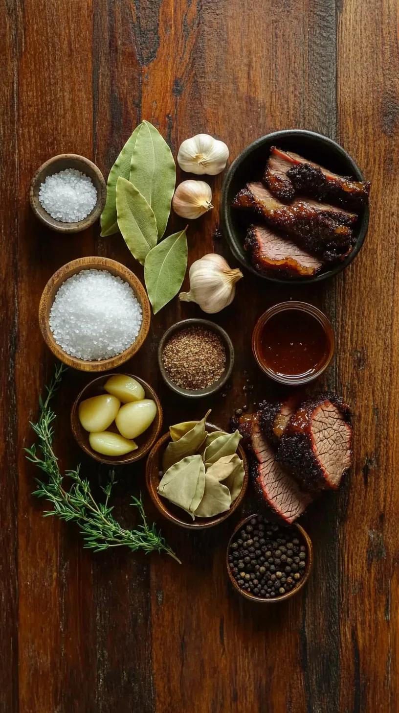ingredients for a brisket brine