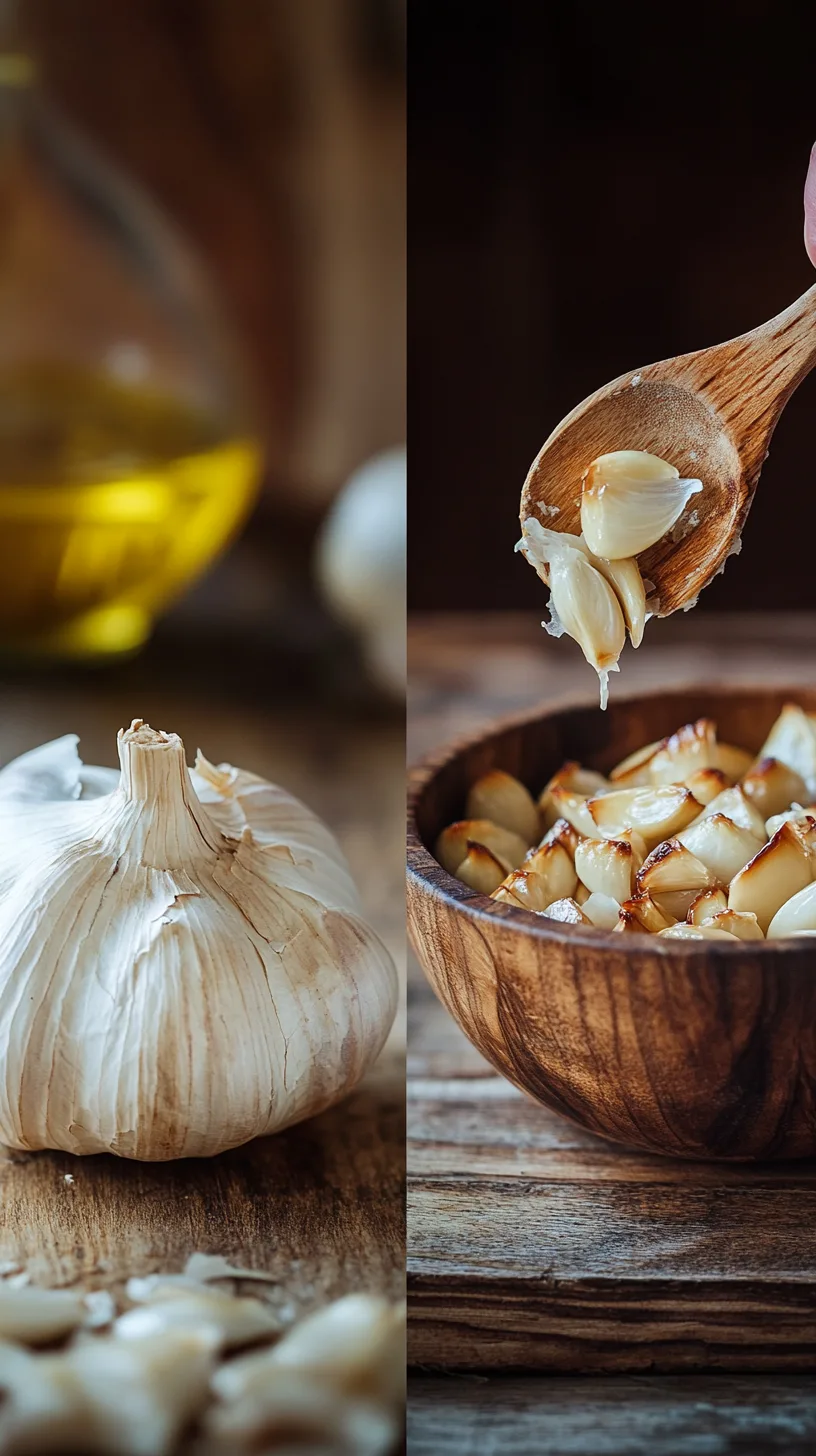 beautifully caramelized, golden brown cloves