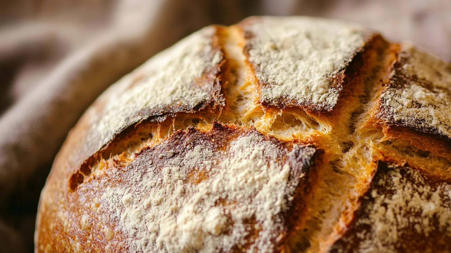 freshly baked Irish soda bread loaf