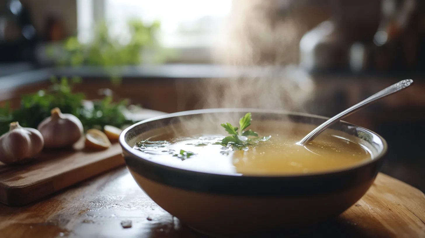 homemade Instant Pot bone broth