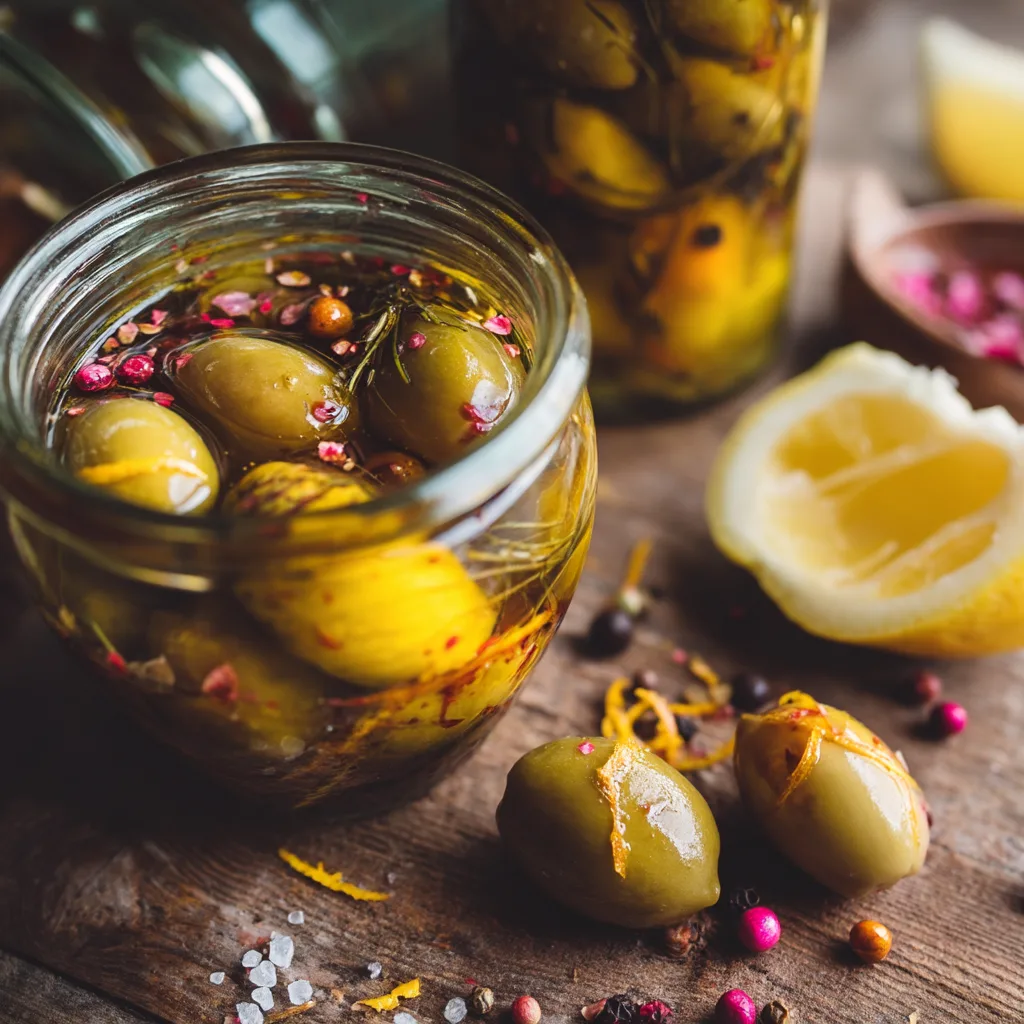Marinated Olives with Citrus and Herbs Recipe