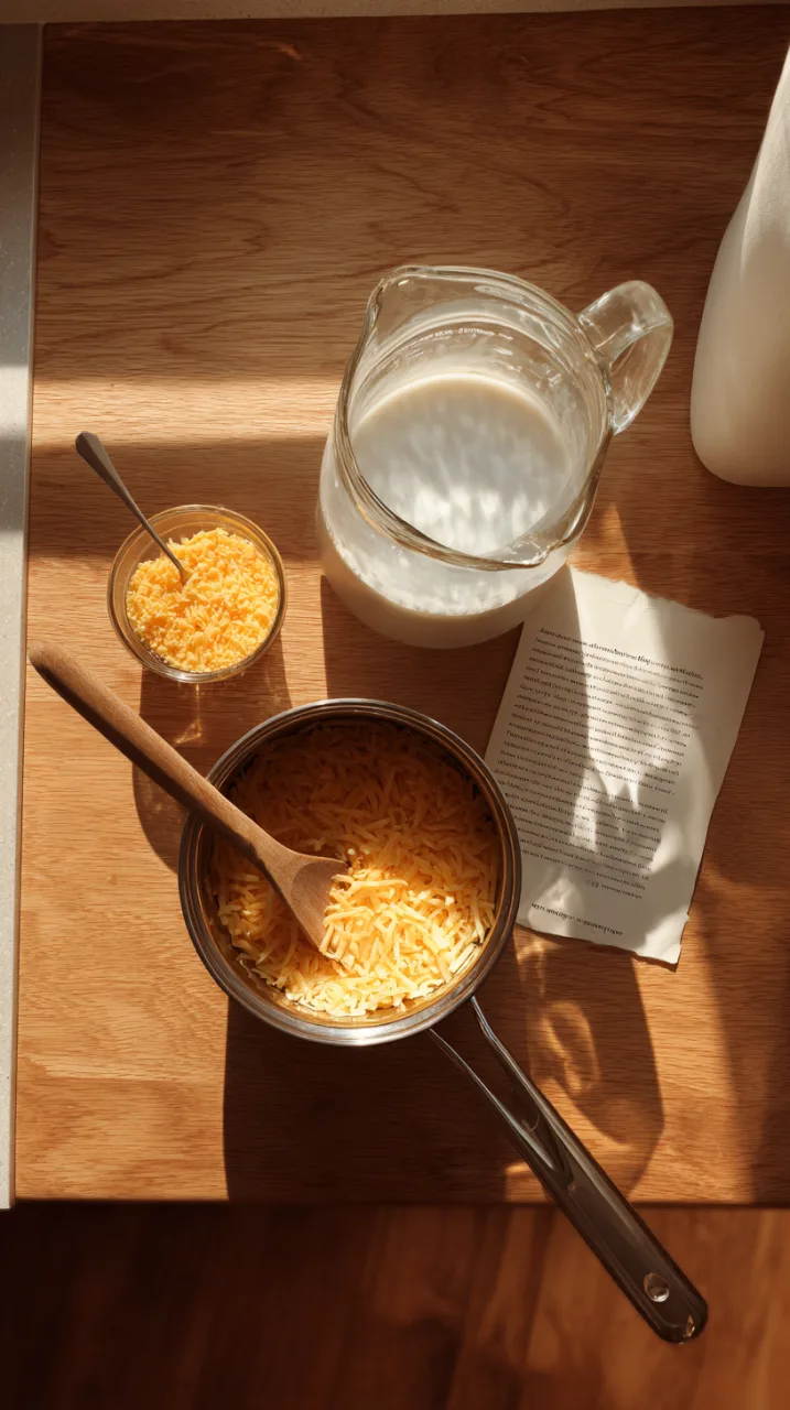 cheese sauce ingredients