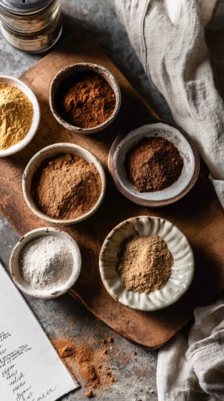 ingredients for pumpkin pie spice