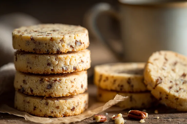 Toasted Pecan Shortbread