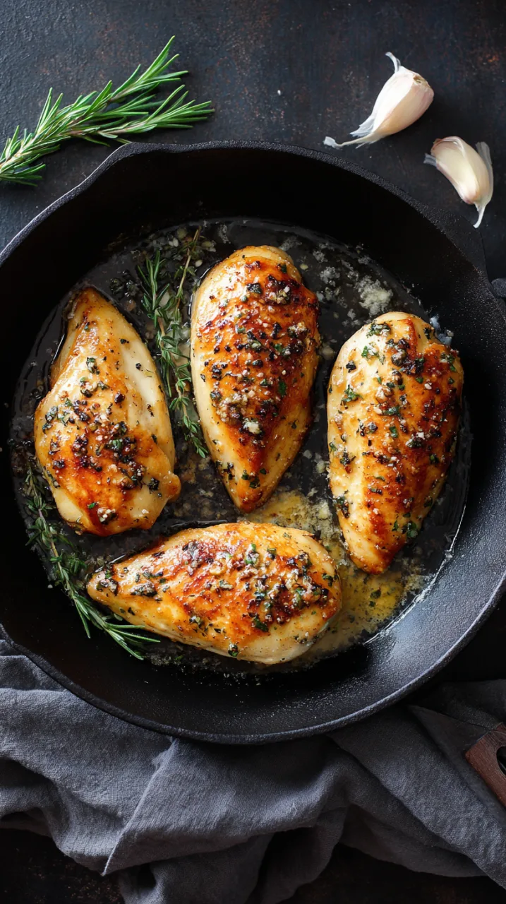 golden seared chicken breast