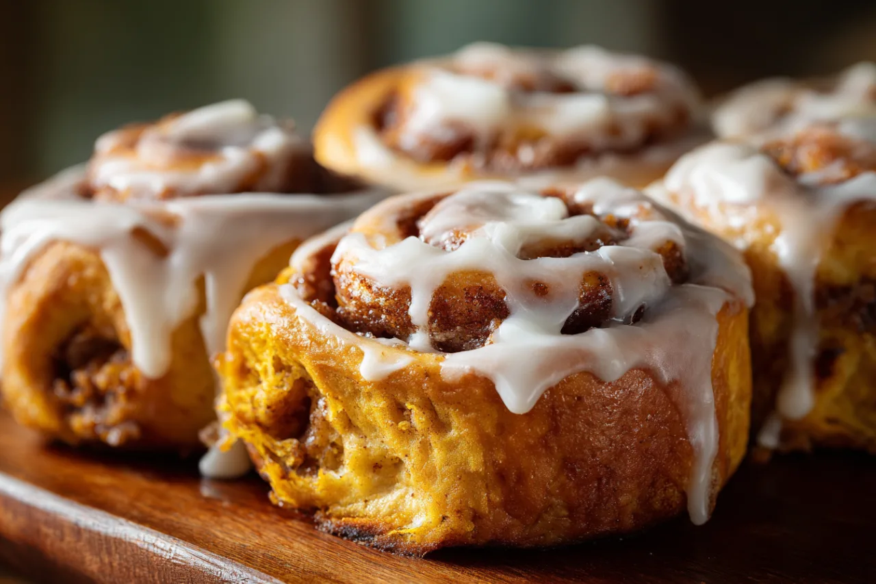 pumpkin cinnamon rolls