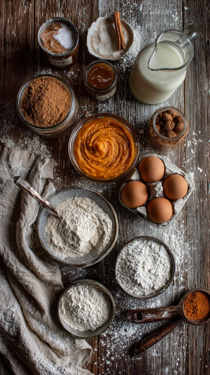 pumpkin spice pancake ingredients