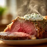 Prime Rib with Horseradish Cream Sauce Recipe