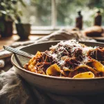 Braised Short Rib Ragu With Pappardelle