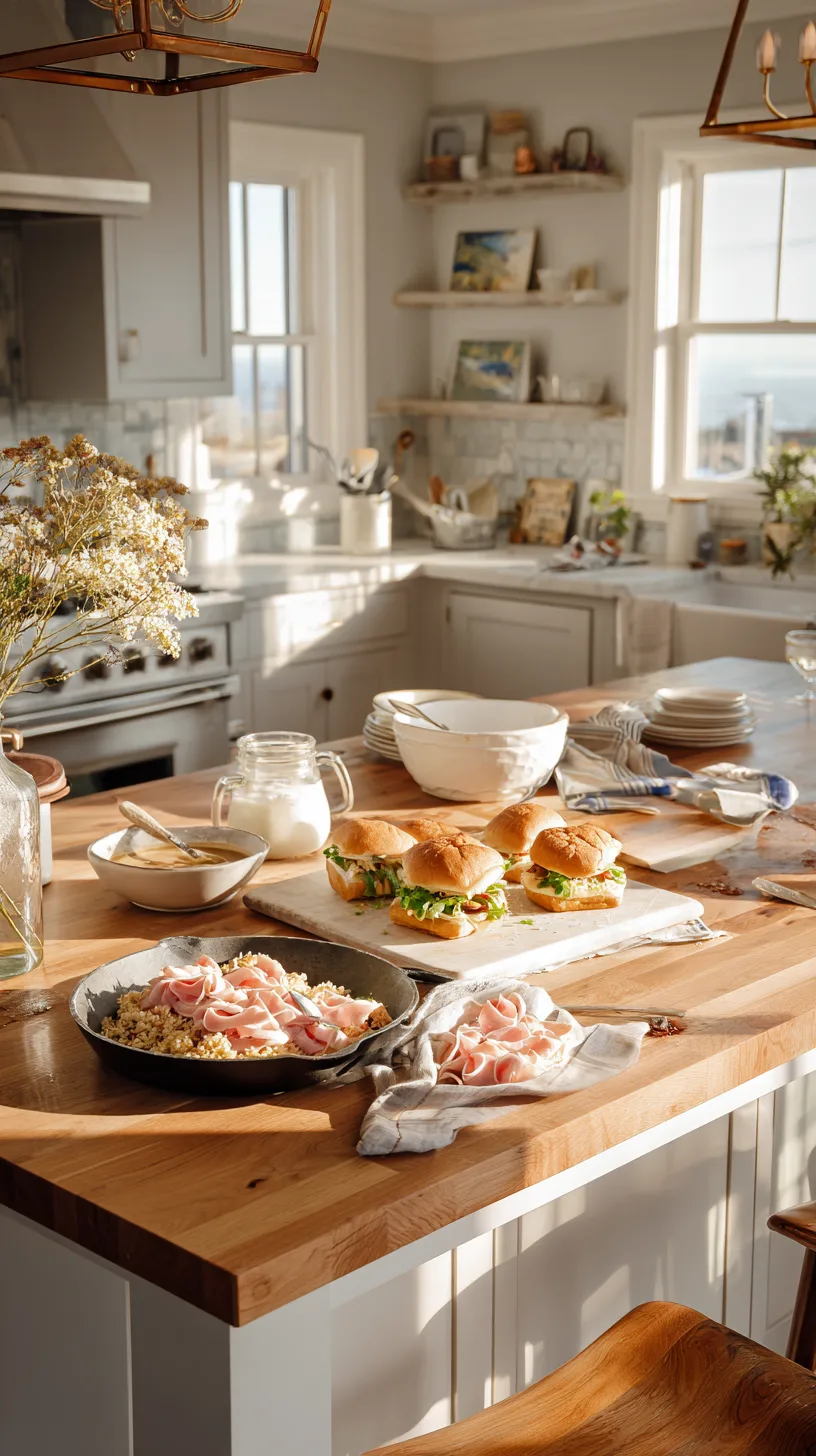 Easter ham leftovers