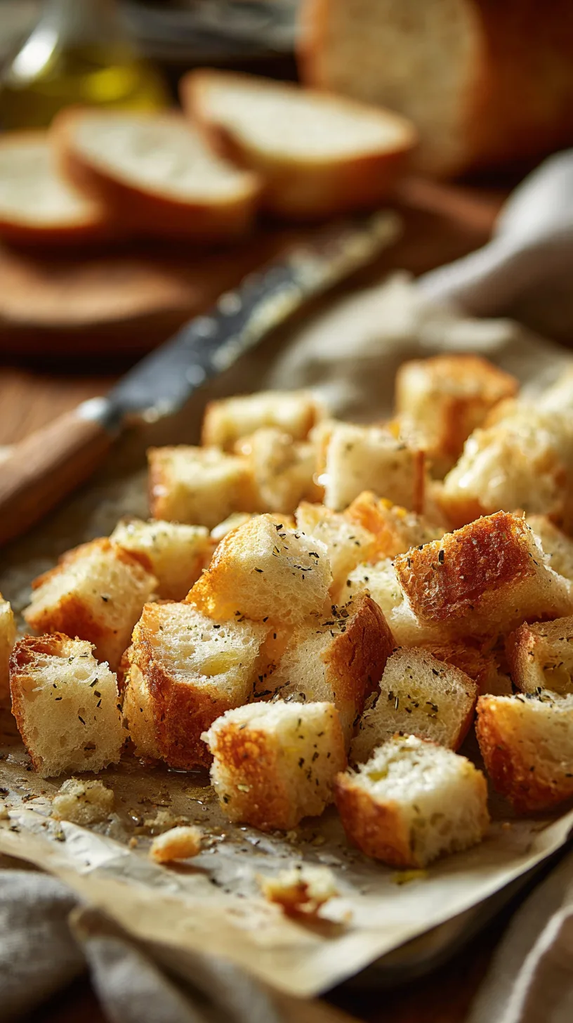 French bread tossed in melted butter