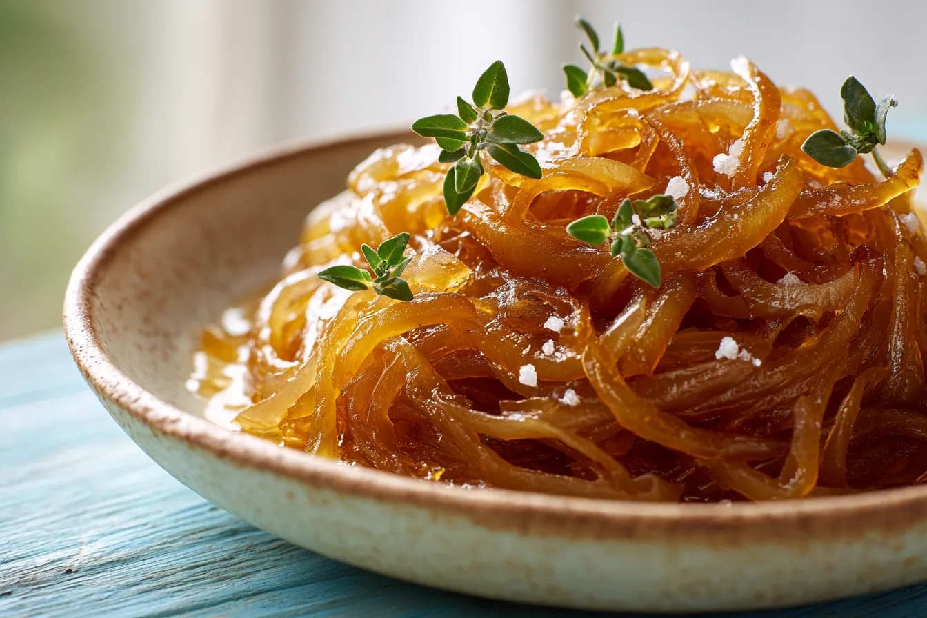 how to make caramelized onions