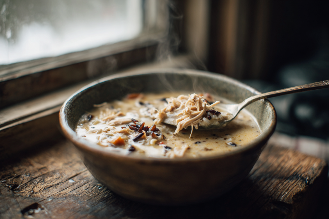 Creamy Chicken and Wild Rice Soup